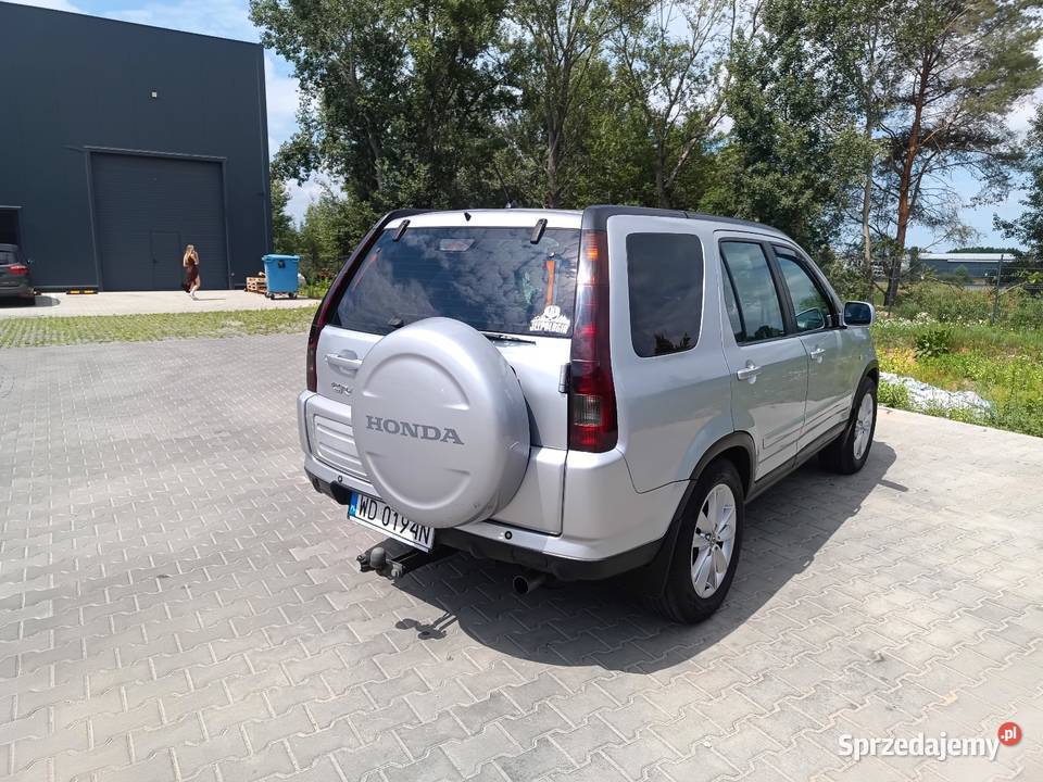 Honda cRV 20 benzyna gaz srebrny Warszawa