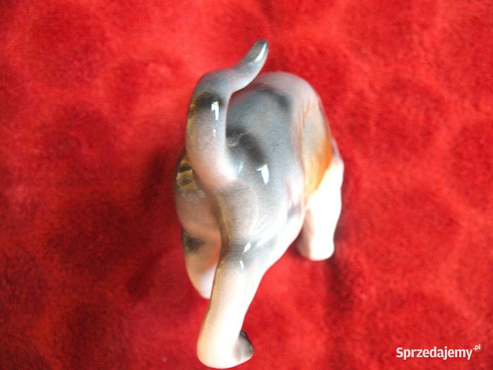 Kot Koteczka z dzieckiem figurka porcelana 7 x 9 Siedlce