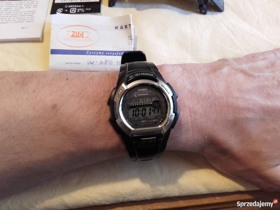 Zegarek GShock Casio GWM8501ER radio controlled małopolskie sprzedam