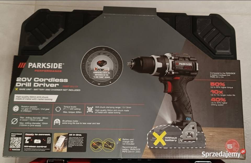 PARKSIDE PERFORMANCE akumulatorowa