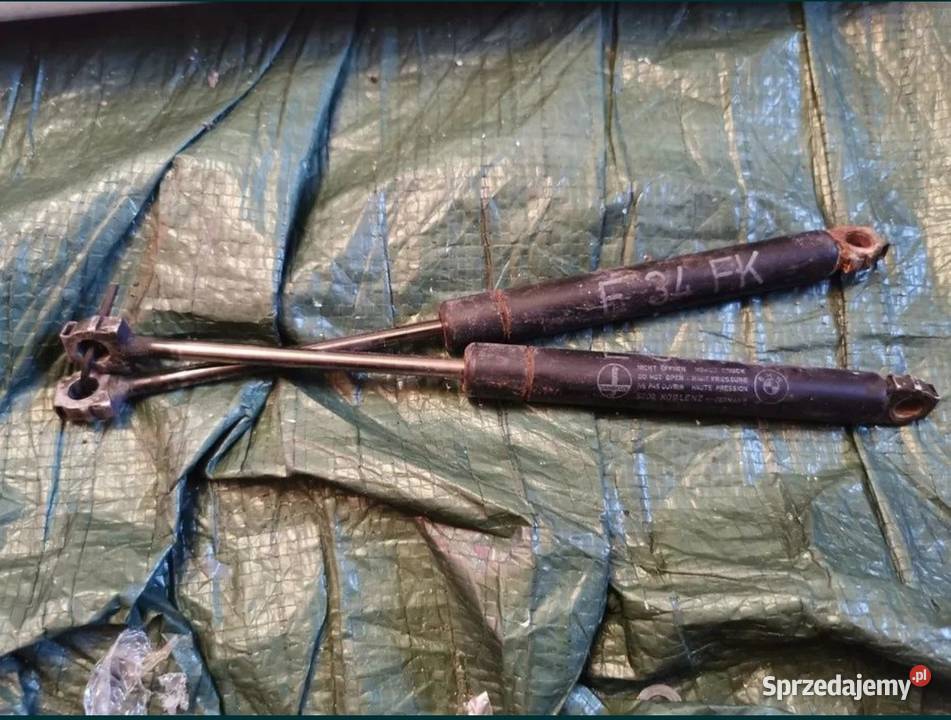 Siłowniki teleskopy maski BMW E34 Żory