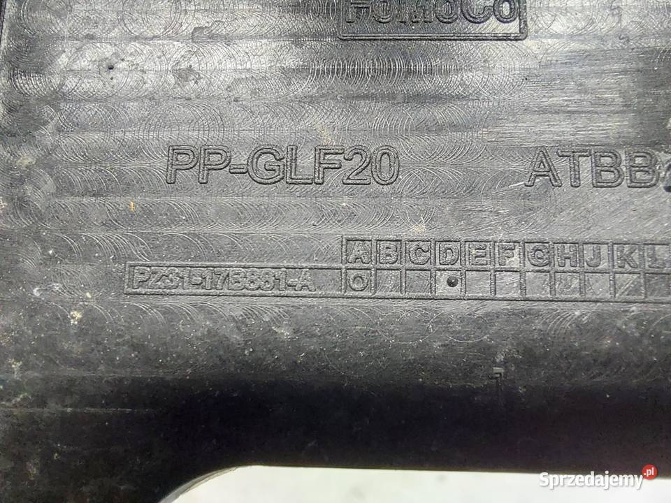 Transit Custom II mocowanie ślizg zderzaka tył