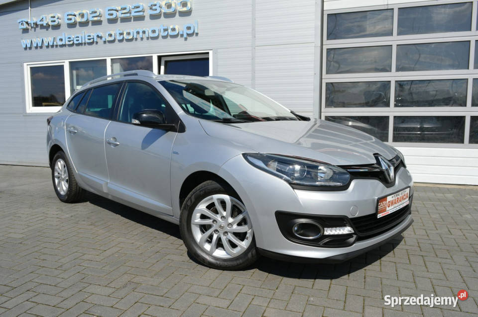 Renault Megane 12TCe LIMITED LED Navi Nowy czujnik parkowania lubelskie Hrubieszów
