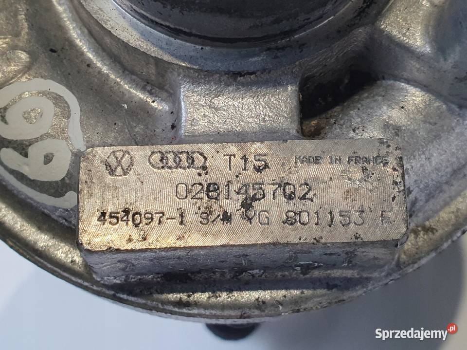 TURBOSPRĘŻARKA VW Passat B5 A4 B5 19 TDI turbo Chełm