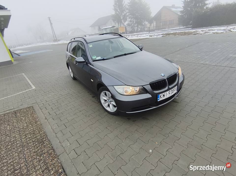 BMW E91 318i panoramiczny dach 2008 r manualna Gdów