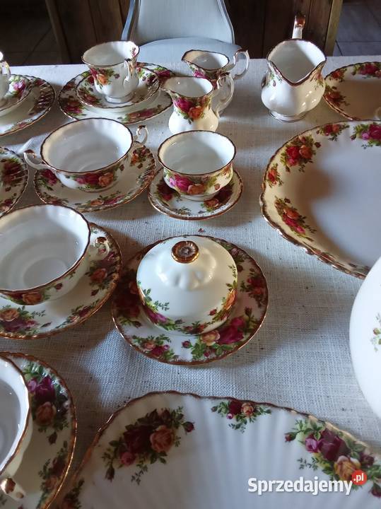 Serwis kawowoobiadowy Royal Albert England Prusim sprzedam