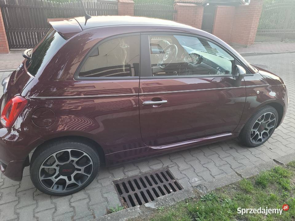 Fiat 500 S 12 czarny sufit mały przebieg