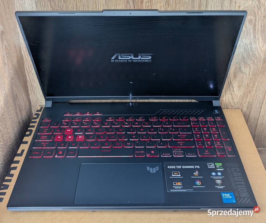 Laptop Asus TUF GAMING F16 Model FX607V Ruda Śląska