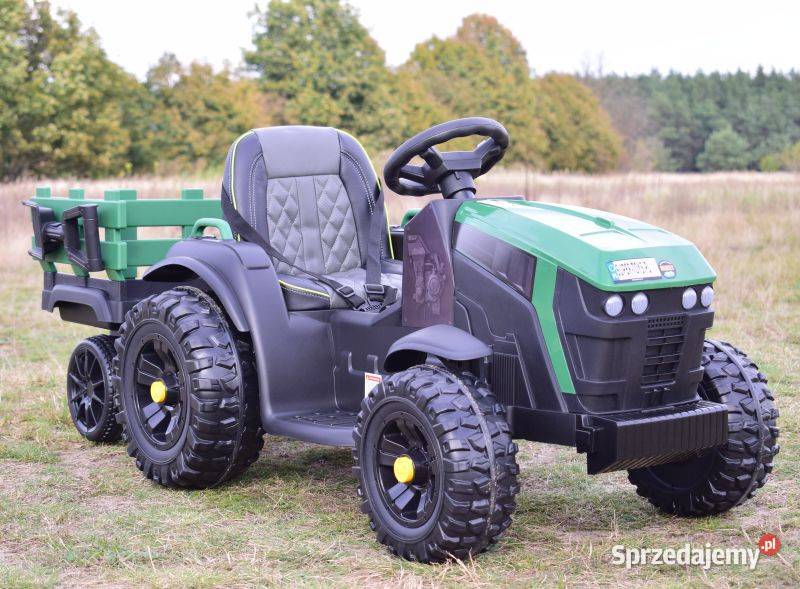 Autko na akumulator WIELKI TRAKTOR Z PRZYCZEPĄ Myszków sprzedam