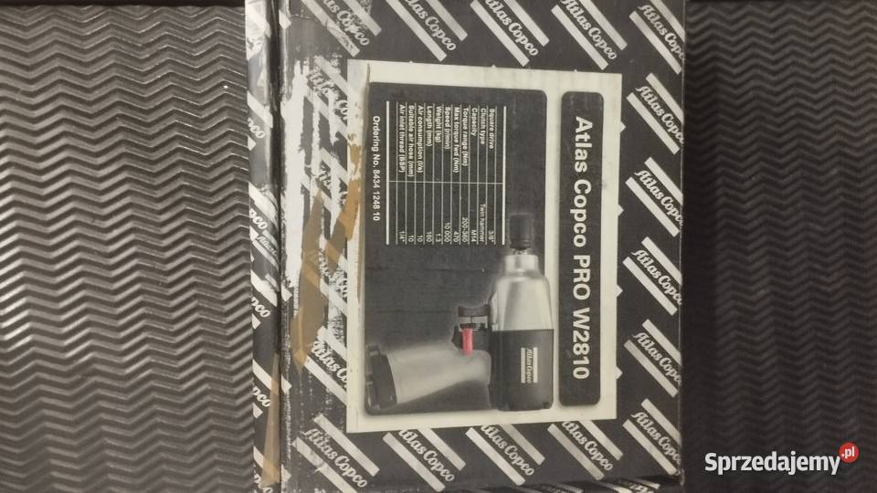 Klucz pneumatyczny Atlas copco Tychy