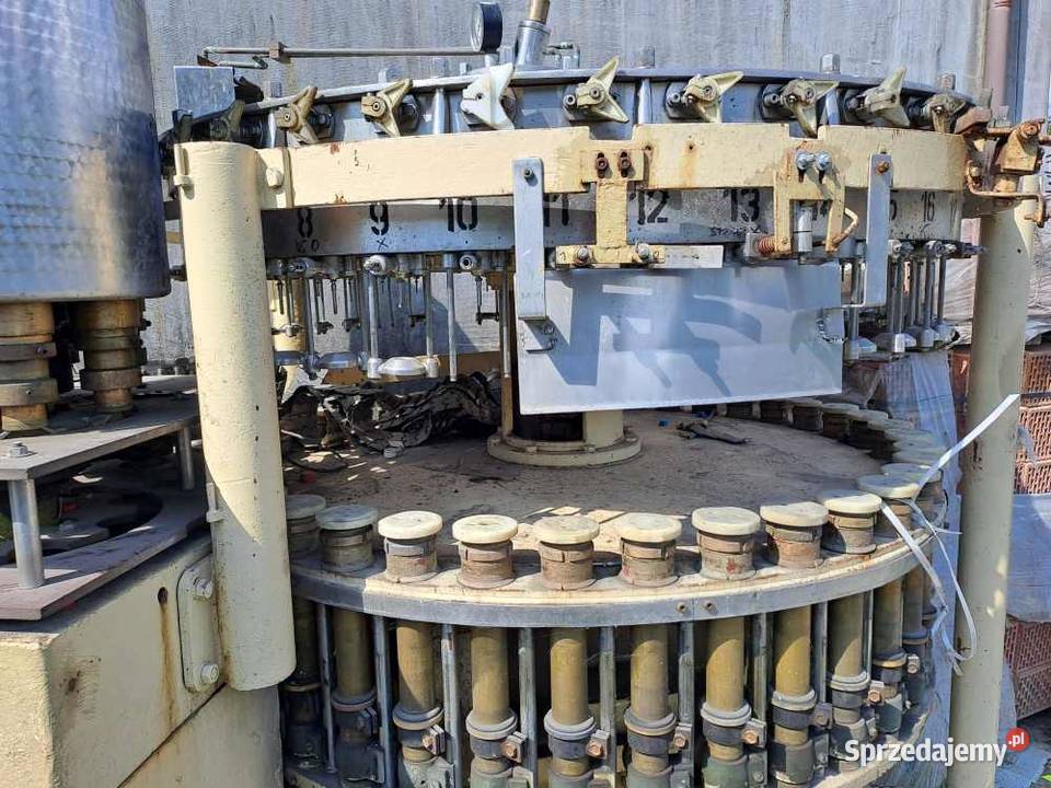 Nalewarka zakręcarka monoblok NAGEMA BF 408 do Stary Sącz