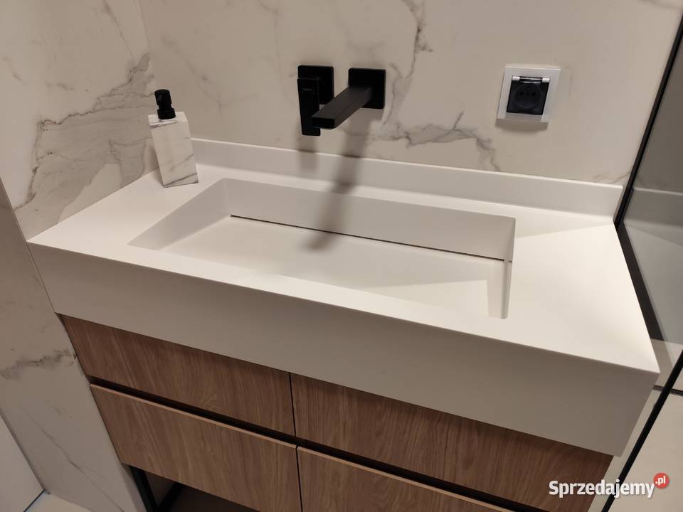 Umywalka Corian 580x290mm HiMacs Grandex Kerrock