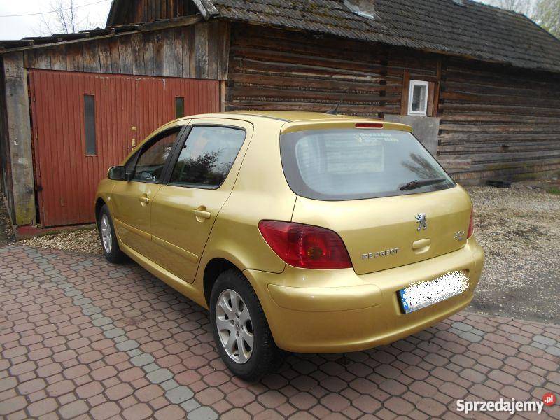 Peugeot 307 20 HDI 90 2001 klimatyzacja Peugeot Szynwałd sprzedam