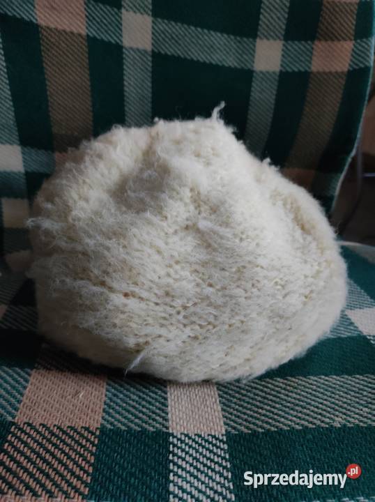 dwustronna ciepła czapka toczek beret nakrycie Kielce