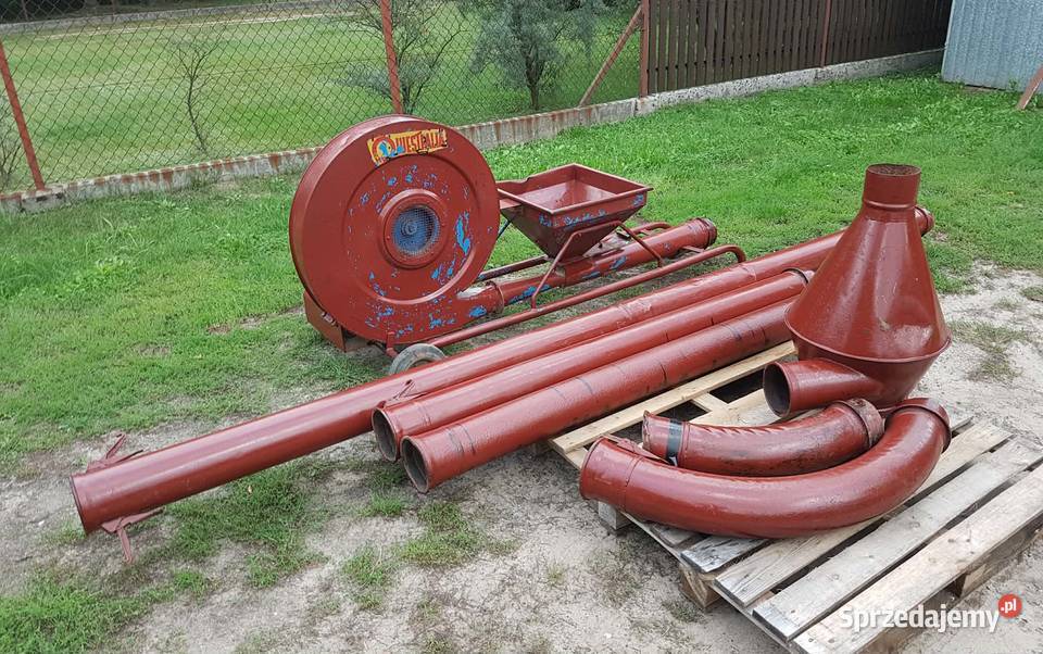 Dmuchawa do zboża mocna 55kw z Cyklonem komplet małopolskie Dąbrowa Tarnowska