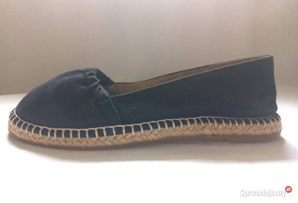Espadryle czarne Damskie r 375 Aldo stan Białystok sprzedam