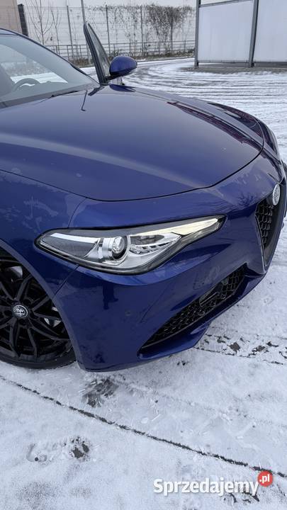 Alfa Romeo Giulia polski salon gwarancja do czujnik martwego pola