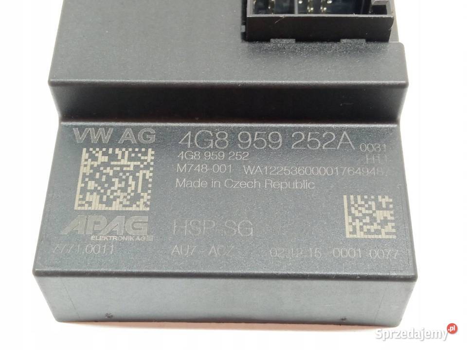 MODUŁ KLAPY 4G8959252A Audi A7 I 20102018 4G