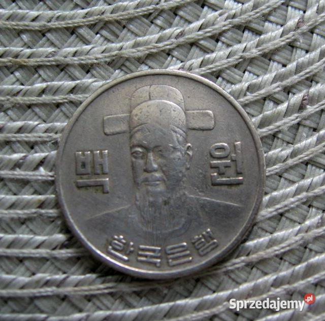 Korea 100 Wonów 1973r Kalisz