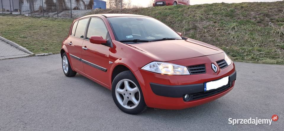 Renault Megane 2003r 14 benzyna 5 drzwi Tanio manualna Rzeszów
