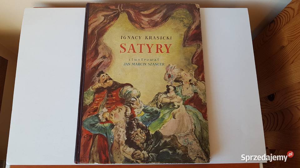 Ignacy Krasicki Satyry książka grafiki JM śląskie Dąbrowa Górnicza