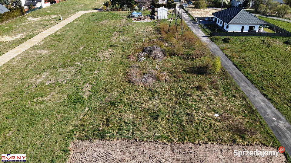 Grunt 848 metrów Piotrków Trybunalski utwardzona Nieruchomości