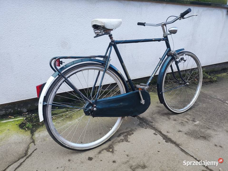 Rower miejski damka zielony Amsterdam