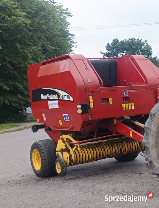 Prasa rolujaca holland br 740 silna Claas Rolujące (belujące) Kutno