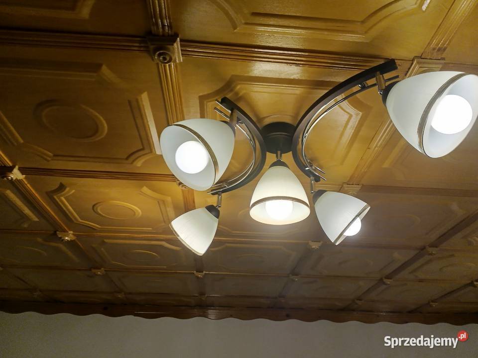 Lampa sufitowa 5kloszy Andrychów