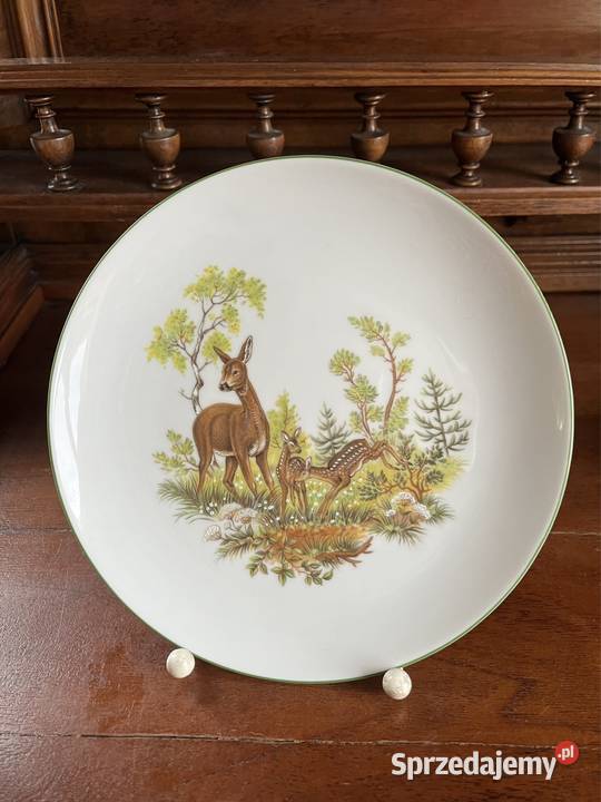 Talerzyk z sarnami Syg Winterling Rslau Bavaria Gdańsk