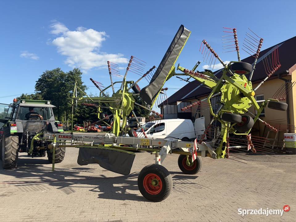 Zgrabiarka 2 karuzelowa do boku Claas Liner 1550 nieuszkodzony