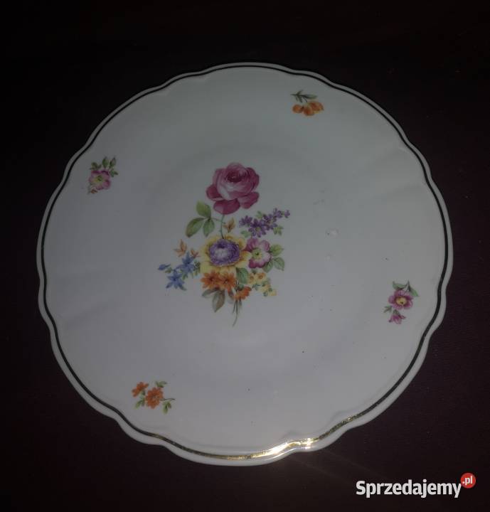 Patera sygnowana z różą Gdańsk sprzedam