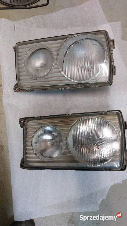 Lampy przednie przód prawa lewa Mercedes 123 Lampy przednie pomorskie