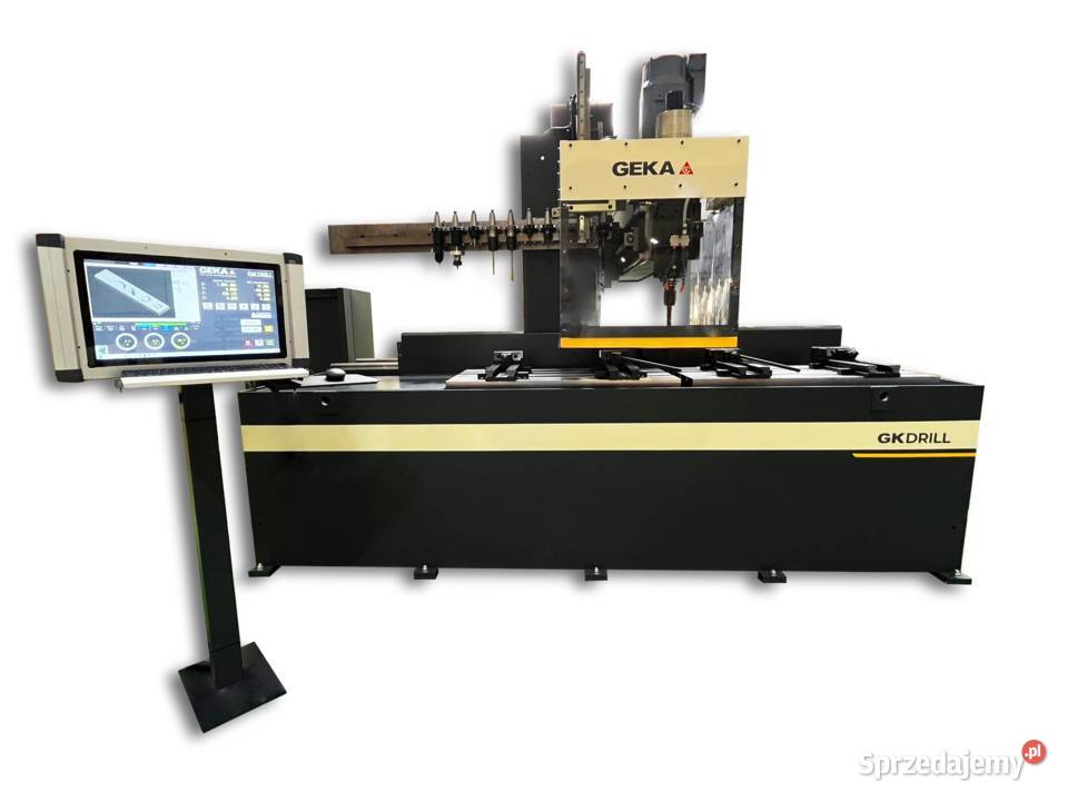 Pionowe centra obróbcze GEKA GK DRILL Produkcja wielkopolskie Trzcianka