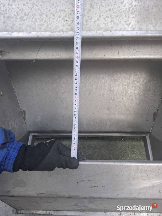 Zsyp z stali nierdzewnej Darłowo sprzedam