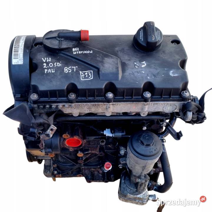 SILNIK BEZ OSPRZĘTU VW Caddy III 20 SDI 70 osobowe Rudka