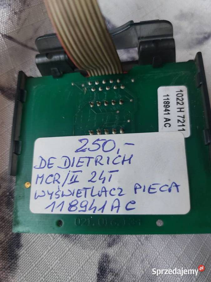 DE DIETRICH MCRII 24 T WYSWIETLACZ PIECA 118941 Nowy Sącz sprzedam