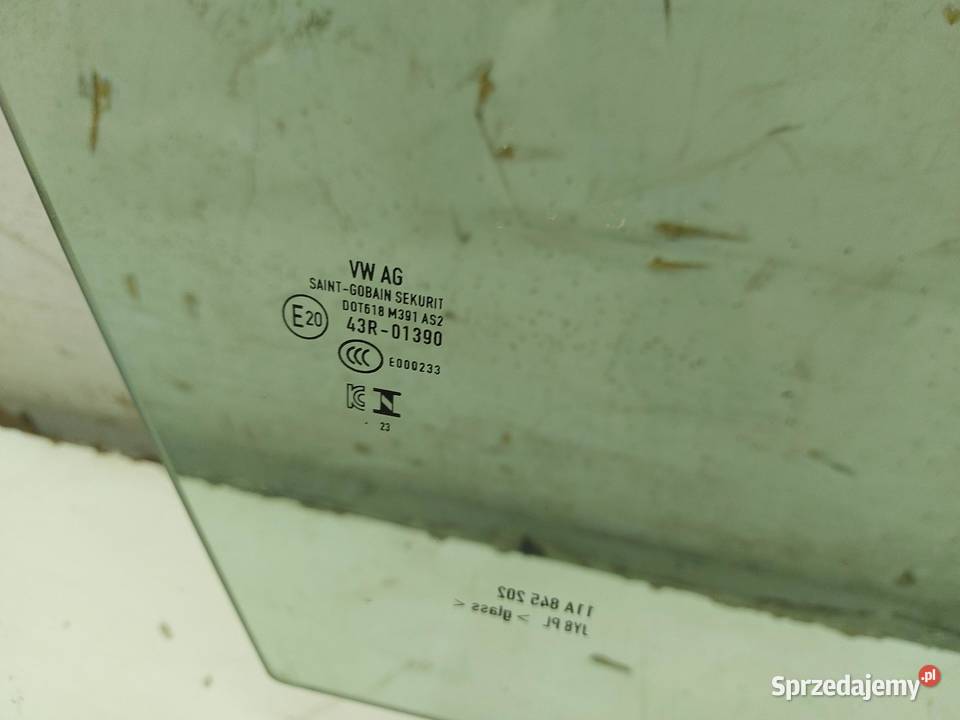 Audi Q4 ETRON 89A 89E SZYBA DRZWI PRAWY PRZÓD dolnośląskie sprzedam