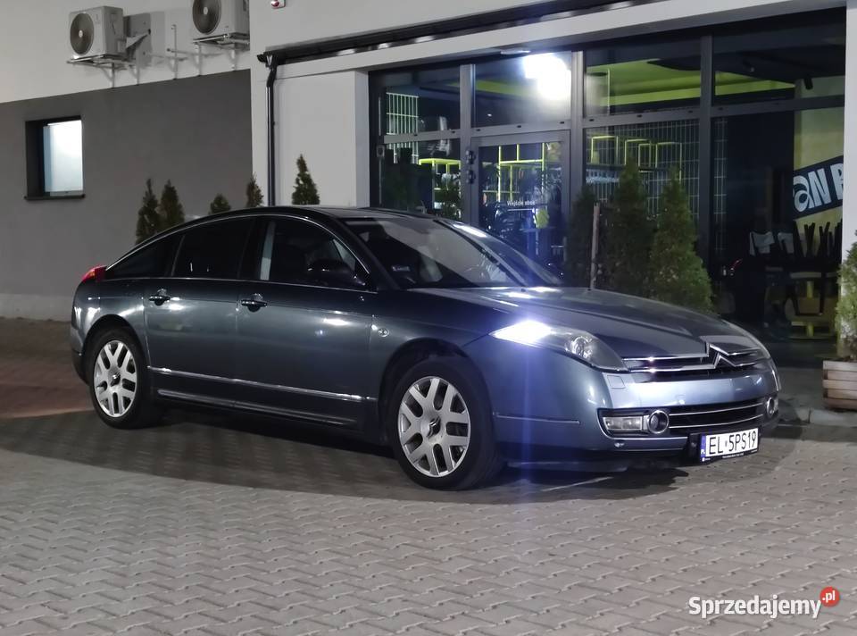 Citroen C6 27 HDI Automat prywatny możliwa niebieski Łódź