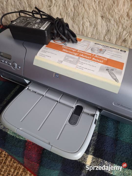 Drukarka fotograficzna HP 7450 sprawna komplet z Warszawa