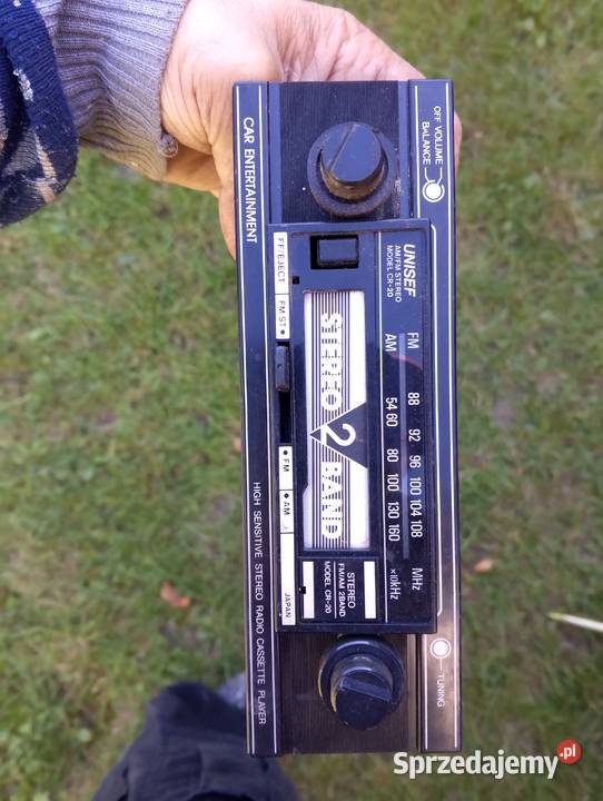 Radioodtwarzacz japoński unisef