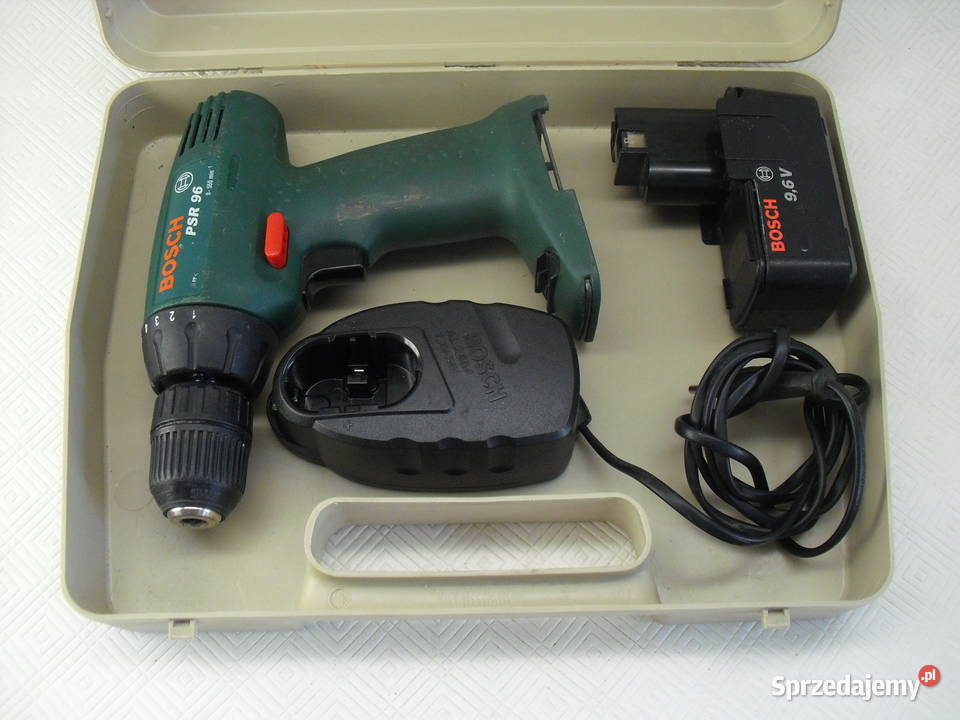 Wiertarkowkrętarka BOSCH z dwoma akumulatorami Bielawa