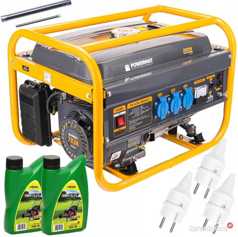 Agregat PRĄDOTWÓRCZY Generator 3000W 230V 12V śląskie