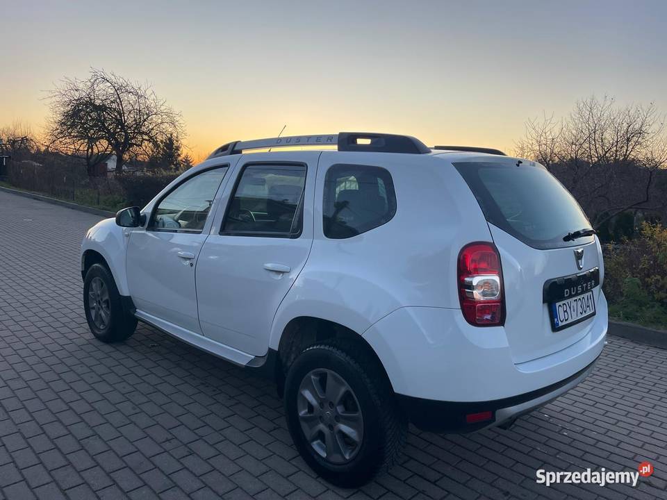 Dacia Duster 2014 12TCe 125 BOGATO WYPOSAŻONA pomorskie