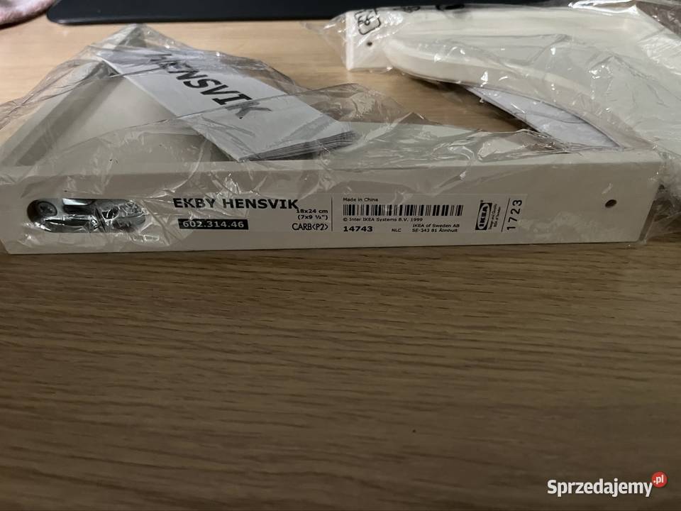 NOWY Wspornik podpora vintage pod półkę 2 Ikea Wsporniki wielkopolskie