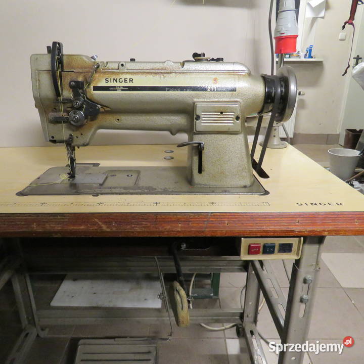 Stebnówka Singer 211 potrójny transport Produkcja