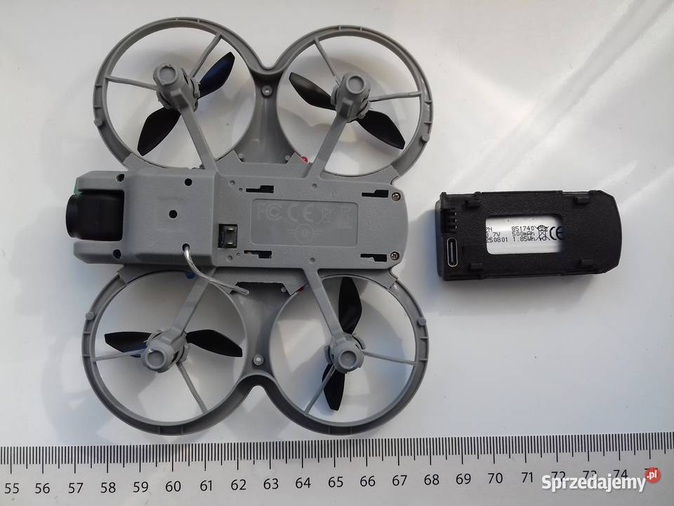 Dron K100 mini WiFi FPV LCD 43 fotografia szary/srebrny Bydgoszcz