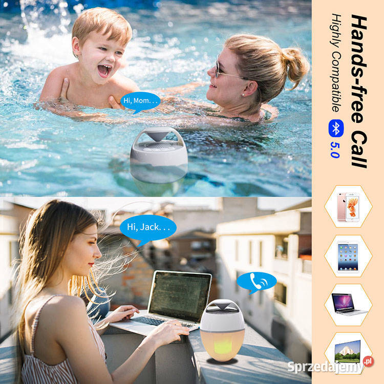 wodoodporny pływający głośnik Bluetooth BT IP68 Pozostałe Zamość