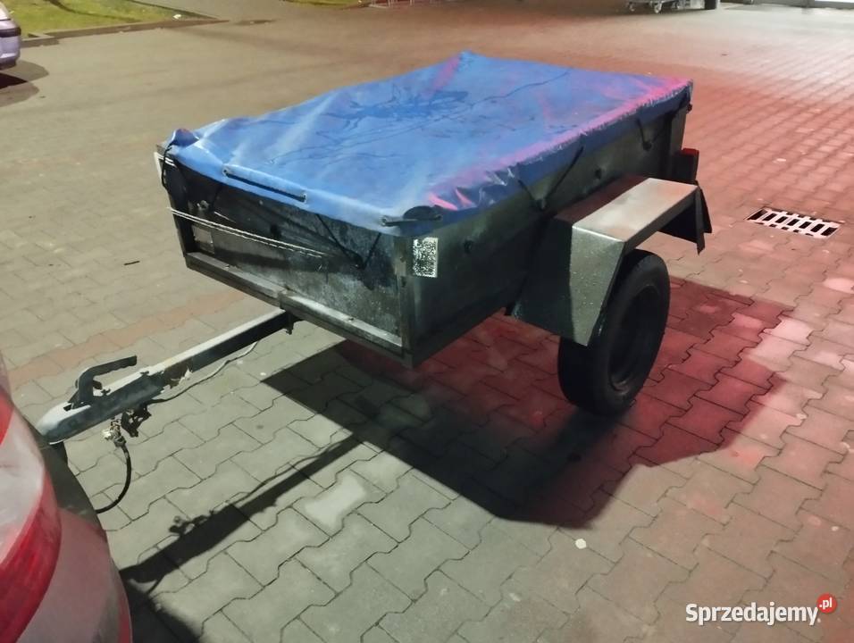 Przyczepka samochodowa zarejestrowana 1 Pilica