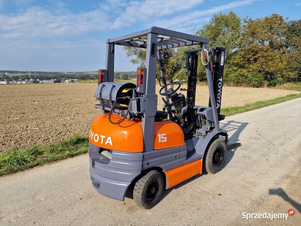 Wózek widłowy TOYOTA 6FG15 wózki widłowe TOYOTA Wózki widłowe Tychy